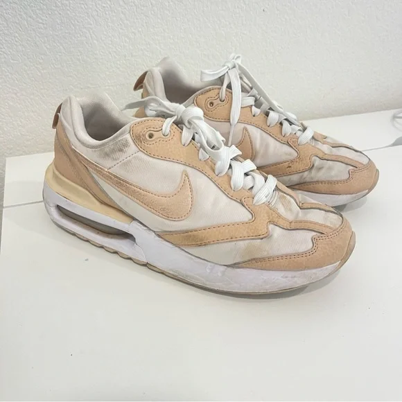 NIKE Air Max Dawn Light Soft Pink White Women's Shoes Sneaker Size 8.5 - Picture 5 of 10